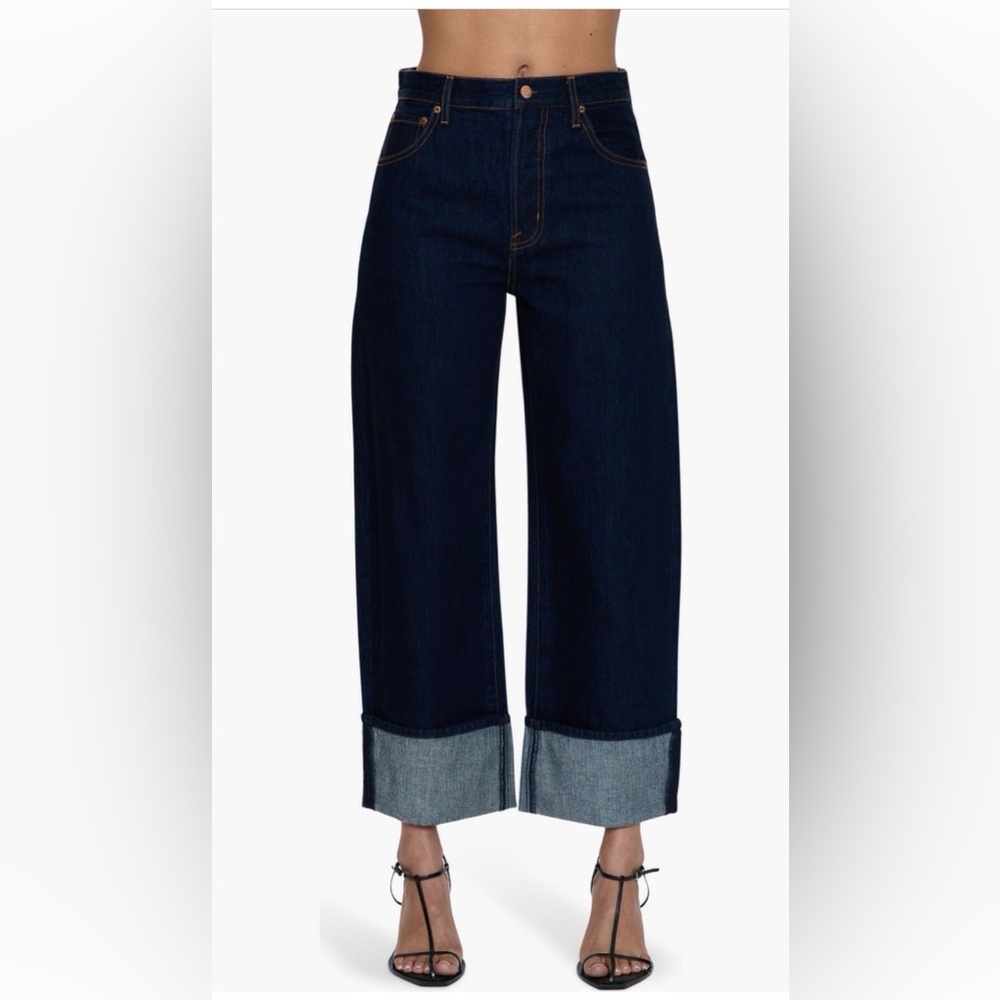 Pistola Dark Blue Wide Leg Jeans